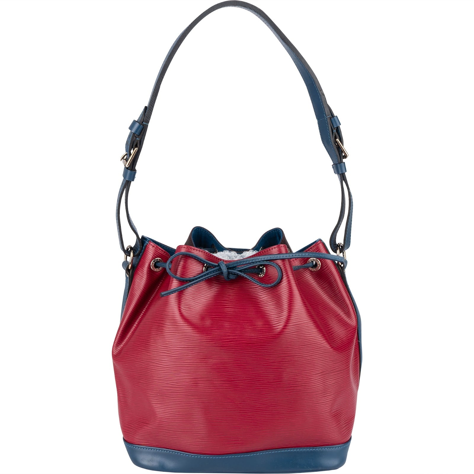 Louis Vuitton Bicolor Epi Leather NM Sac Noe Shoulder Bag - vintageandkickz