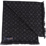 [🔄️B19 / F32] Louis Vuitton Wool Monogram Classic Schal Scarf - vintageandkickz