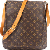 Louis Vuitton Monogram Canvas Salsa Musette GM Crossbody Bag