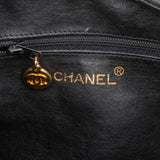 Chanel Quilted Lambskin CC Tassel Crossbody Bag