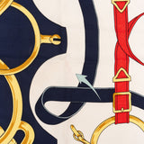 Hermès Eperon d'Or Silk 90 Scarf Tuch