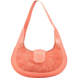 Loewe Suede Leather Hobo Shoulder Bag