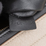 Céline Tricolor Suede Leather Trapeze Handbag