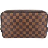 Louis Vuitton Monogram Damier Ebene Trousse Toilette 26 Clutch