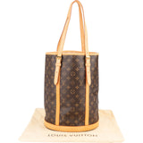 Louis Vuitton Monogram Canvas Bucket GM Shoulder Bag