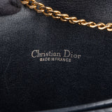 Christian Dior Oblique Monogram Vintage Chain Flap Shoulder Bag