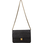 [🔄️B14 / F18] Chanel Quilted Lambskin Medium Double Flap Shoulder Bag - vintageandkickz