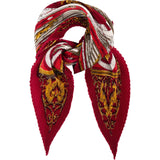 Hermès Dies et Hore Astrologie Plisse Silk Tuch Scarf