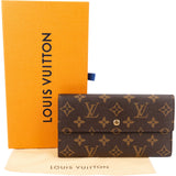 Louis Vuitton Monogram Canvas Sarah Wallet