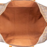 Louis Vuitton Monogram Canvas Keepall 60 Bandoulière Travel Bag