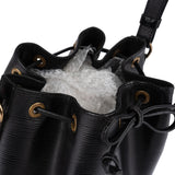 Louis Vuitton Noir Epi Leather Sac Noé Petit Shoulder Bag