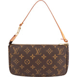 Louis Vuitton Monogram Canvas Pochette Accessoires Handbag