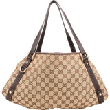Gucci Monogram GG Canvas Abbey Shoulder Bag