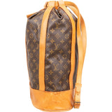Louis Vuitton Monogram Canvas Randonnee GM Backpack Shoulder Bag