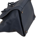 Céline Drummed Calfskin Phantom Handbag