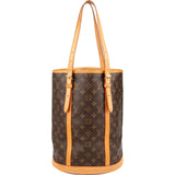 Louis Vuitton Monogram Canvas Bucket GM Shoulder Bag