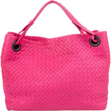 Bottega Veneta Intrecciato Nappa Leather Cesta Handbag