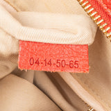 Chloé Red Grained Leather Paraty Shoulder Handbag