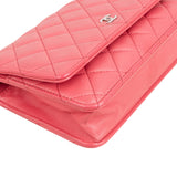Chanel Quilted Lambskin Wallet On Chain Crossbody Bag