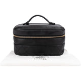 Chanel Quilted Lambskin Vanity Case Handbag