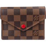 Louis Vuitton Monogram Damier Ebene Victorine Wallet