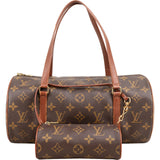 Louis Vuitton Monogram Canvas Papillon Set Handbag