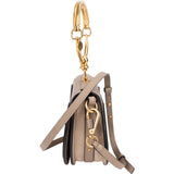 Chloé Grained Calfskin Suede Nile Small Crossbody Handbag