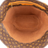 [🔄️B17 / F71] Louis Vuitton Monogram Canvas Sac Shopping Shoulder Bag xx eine Niete kleben - vintageandkickz