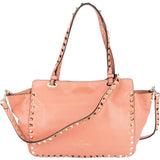 Valentino Garavani Leather Rockstud Handbag