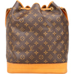 Louis Vuitton Monogram Canvas Sac Noé Grande Shoulder Bag - vintageandkickz