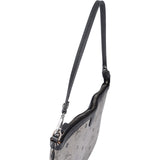 MCM Monogram Metallic Visetos Canvas Pouch Accessoires Shoulder Bag