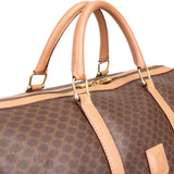 Celine Macadam Monogram Canvas Boston 50 Travel Bag