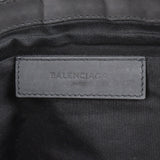 Balenciaga Perforaretd & Leather Arena Clutch
