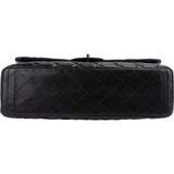 Chanel Quilted Lambskin Palladium Maxi Single Flap Crossbody Bag