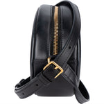 Celine Leather Cuir Triomphe Oval Purse Crossbody Bag - vintageandkickz