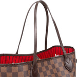 Louis Vuitton Monogram Damier Ebene Neverfull MM Shoulder Bag - vintageandkickz