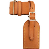 Louis Vuitton Vachetta Leather Luggage Tag Set