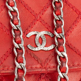 Chanel Stitching Leather Wallet on Chain Crossbody Bag
