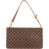 Celine Macadam Monogram Canvas Pochette Accessoires Handbag