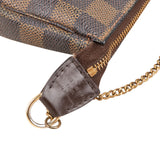 Louis Vuitton Monogram Damier Ebene Mini Pochette Accessoires Handbag