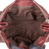 Chloé Bordeaux Leather Paddington Handbag