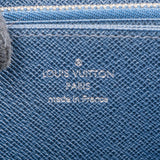 Louis Vuitton Blue Epi Leather Zippy Wallet