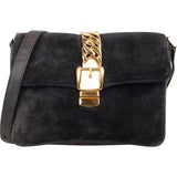 Gucci Suede Sylvie Small Crossbody Bag