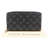 Louis Vuitton Monogram Eclipse Canvas Zippy Organizer Wallet