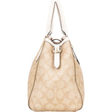 Coach Monogram Signature Canvas Margot Carryall Handbag