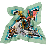 Hermès New Orleans Creole Jazz Silk 90 Scarf Tuch