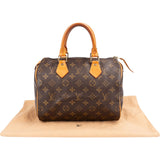 Louis Vuitton Monogram Canvas Speedy 25 Handbag
