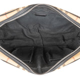 Burberry Nova-Check Monogram Boston Handbag