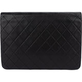 Chanel Quilted Lambskin 24K Gold Single Flap Shoulder Bag - vintageandkickz