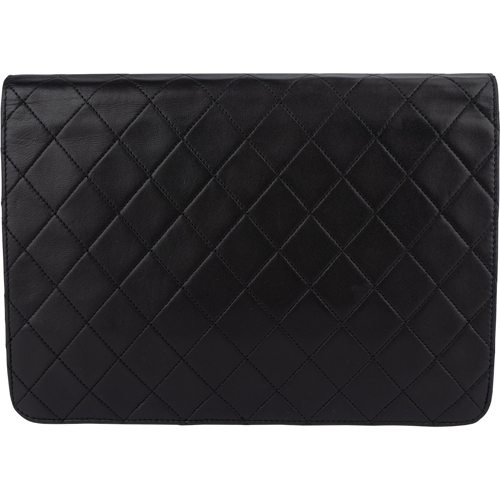 Chanel Quilted Lambskin 24K Gold Single Flap Shoulder Bag - vintageandkickz